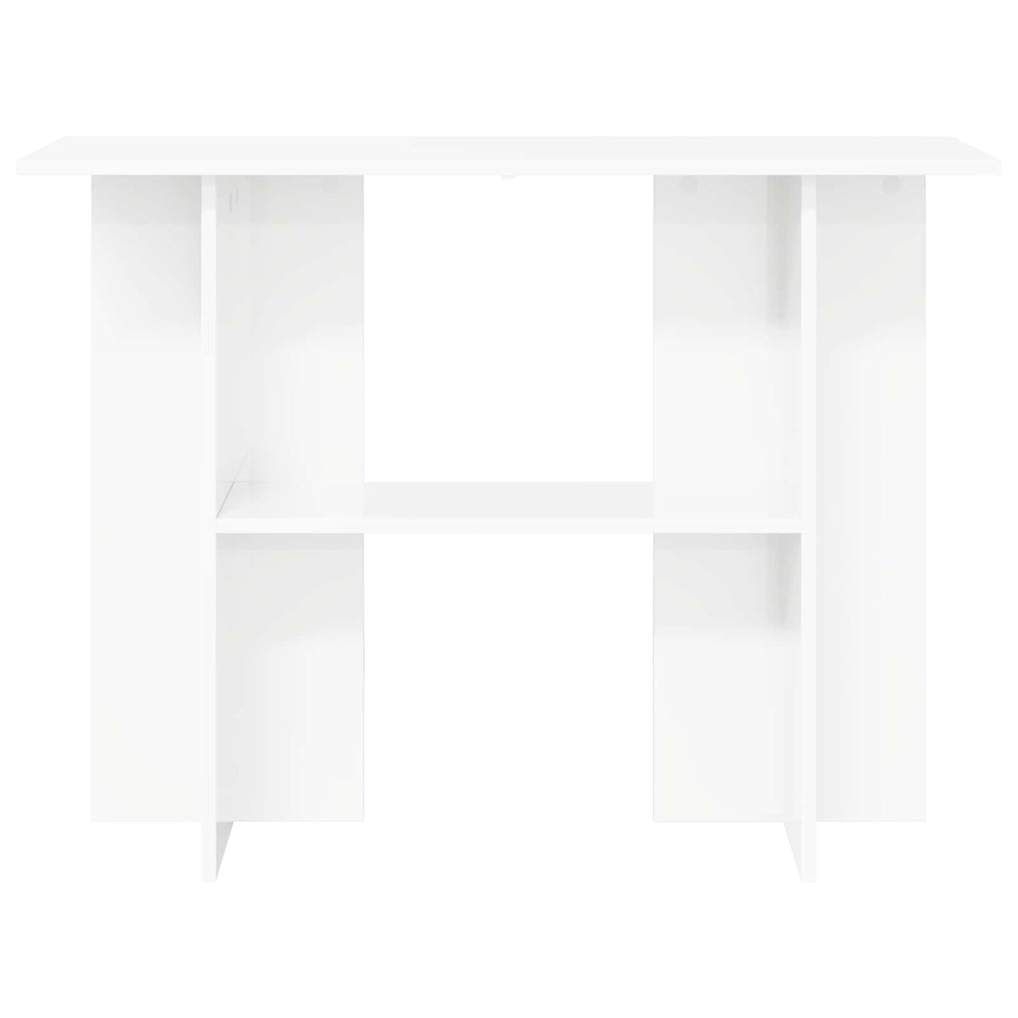 Konsolbord Hvid 100 x 30 x 75 cm Konstrueret træ