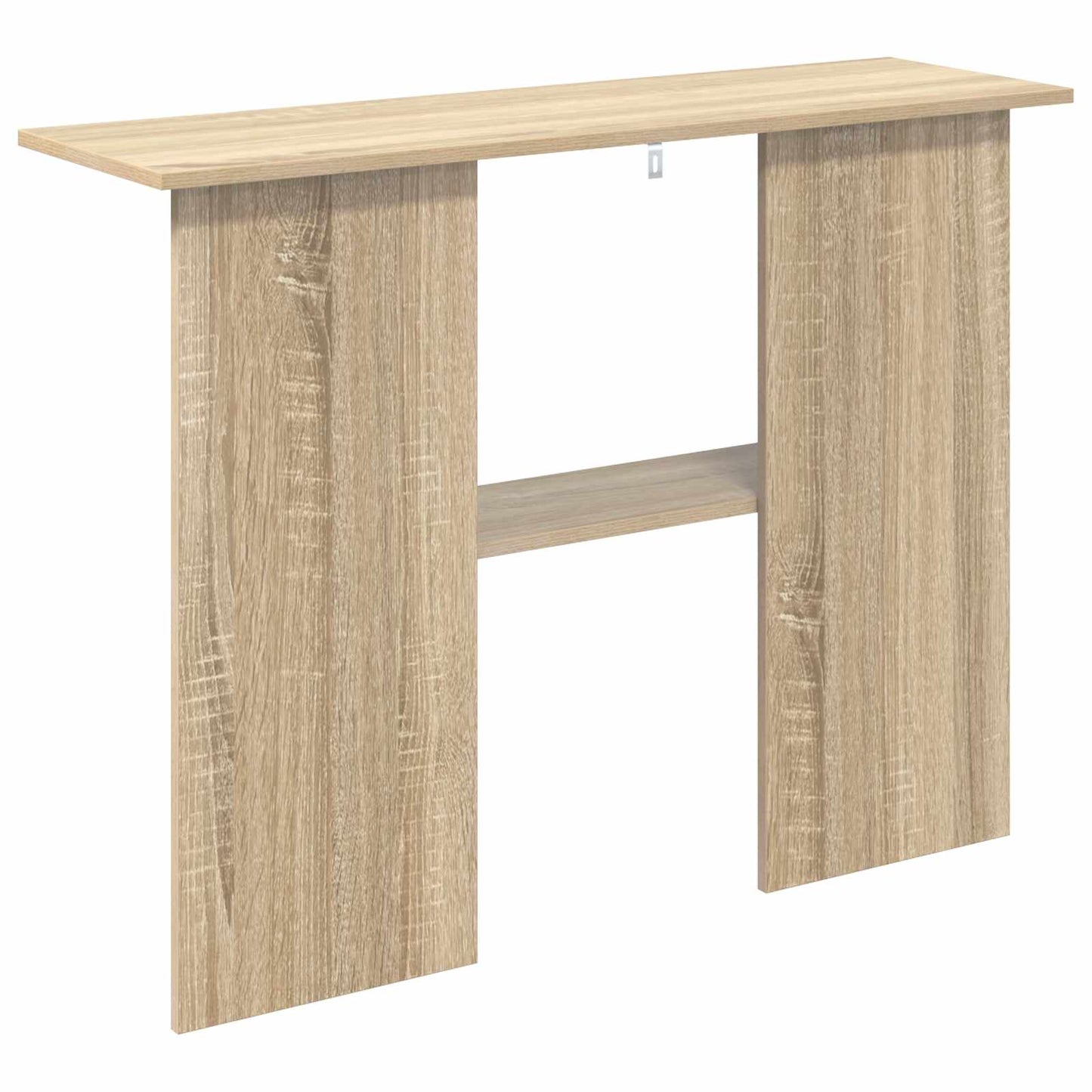 Konsolbord Sonoma-eg 100 x 30 x 75 cm Konstrueret træ