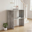 Konsolbord Betongrå 100 x 30 x 75 cm Konstrueret træ