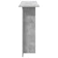 Konsolbord Betongrå 100 x 30 x 75 cm Konstrueret træ