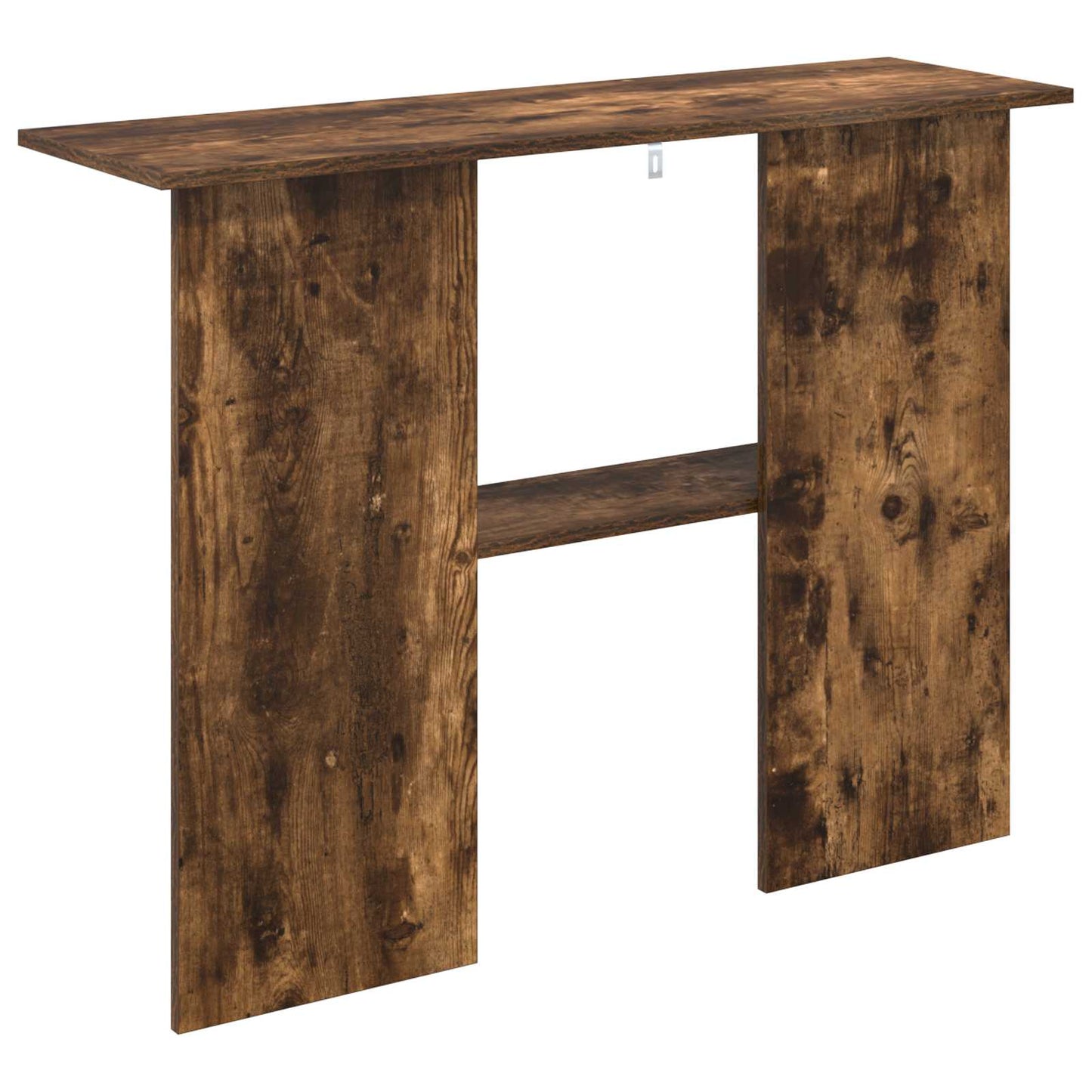Konsolbord Røget eg 100 x 30 x 75 cm Konstrueret træ