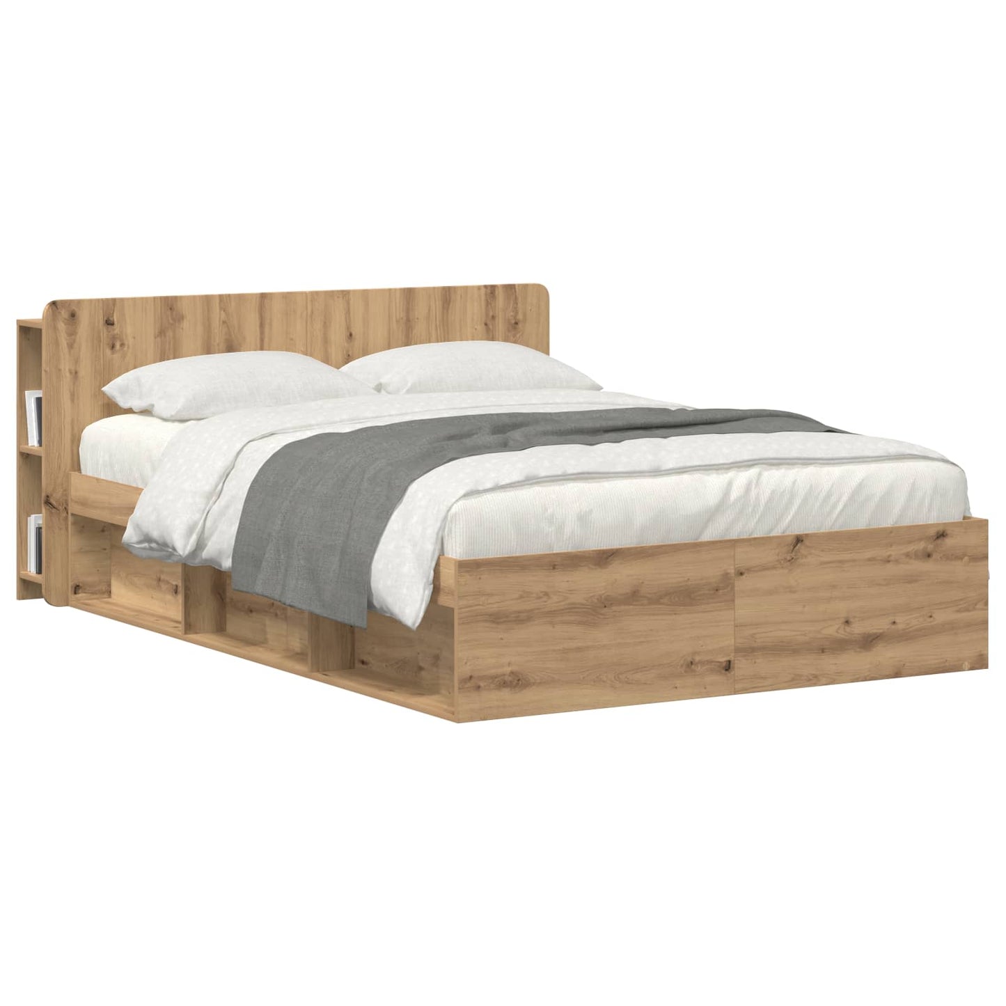 Hovedgærde Skab Artisan-eg 140 cm Konstrueret træ