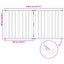 Hundedør 2 pcs Sort 60 x 60 cm Galvaniseret stål