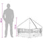 6 Panelers hundelegeplads 177,5 x 154,5 x 112 cm Plastik Hvid