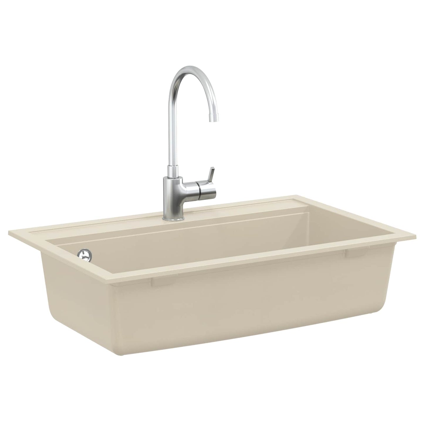 Vask Beige 795 x 505 mm Granit