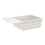 Vask Hvid 780 x 500 mm 80% Kvarts og 20% Resin