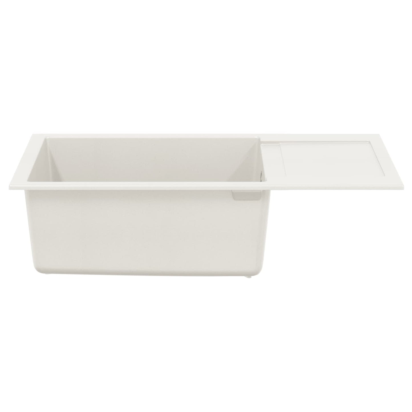 Vask Hvid 780 x 500 mm 80% Kvarts og 20% Resin
