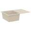 Vask Beige 670 x 460 mm 80% Kvarts og 20% Resin