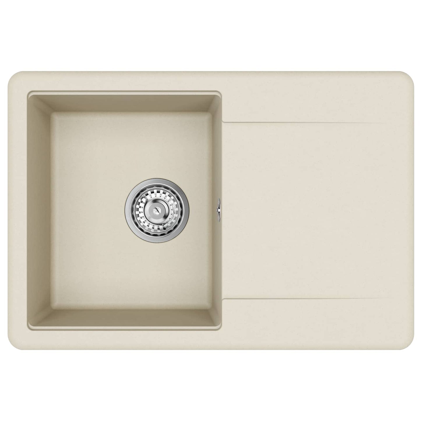 Vask Beige 670 x 460 mm 80% Kvarts og 20% Resin