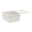 Vask Hvid 670 x 460 mm 80% Kvarts og 20% Resin