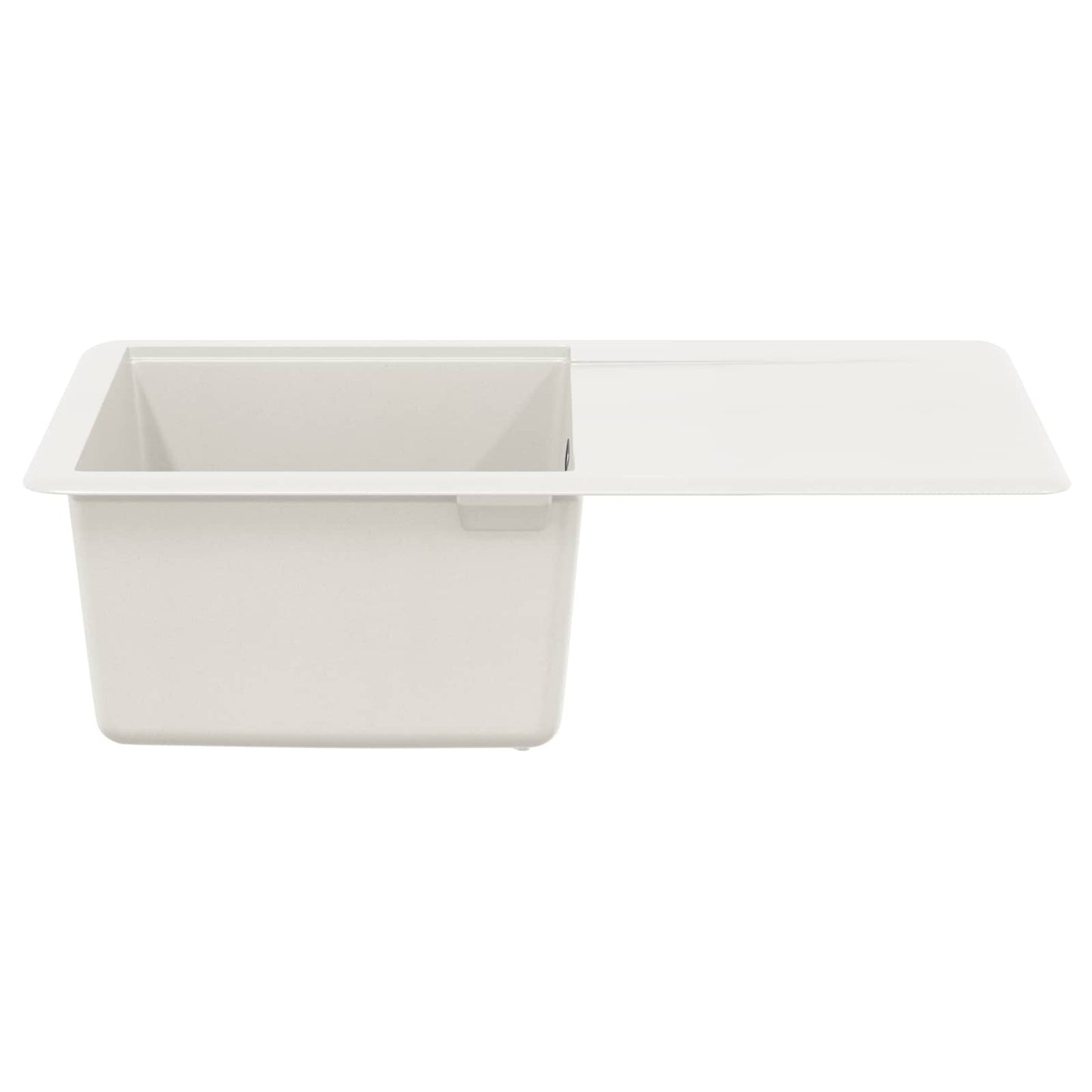 Vask Hvid 670 x 460 mm 80% Kvarts og 20% Resin