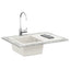 Vask Hvid 670 x 460 mm 80% Kvarts og 20% Resin