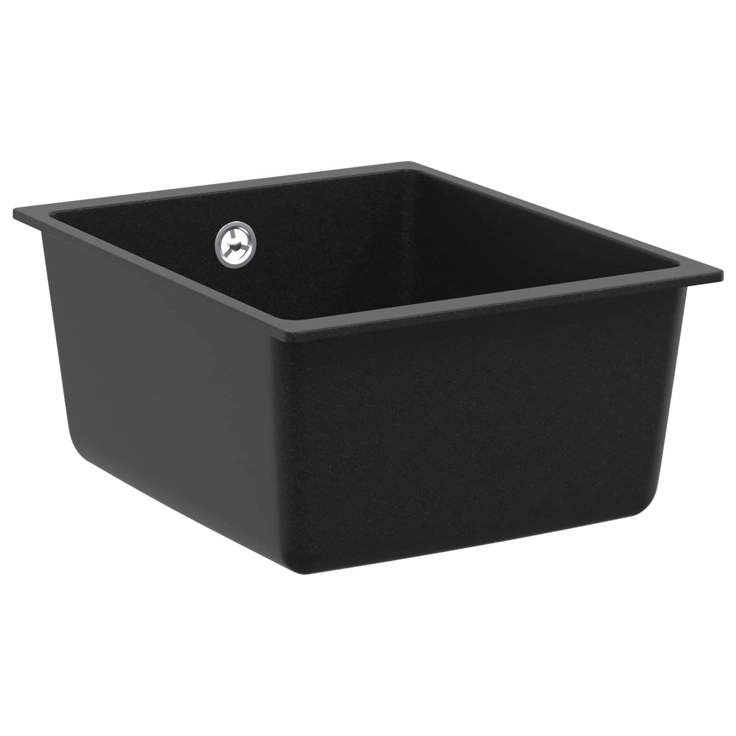 Vask Sort 370 x 460 mm 80% Kvarts og 20% Resin