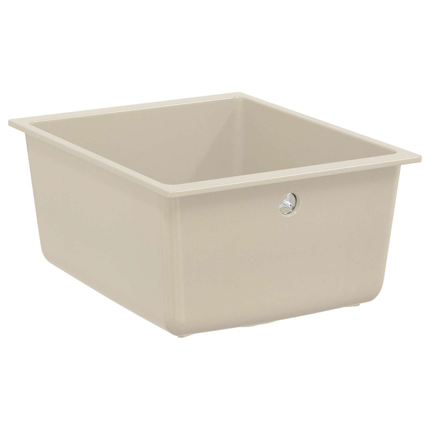 Vask Beige 370 x 460 mm 80% Kvarts og 20% Resin