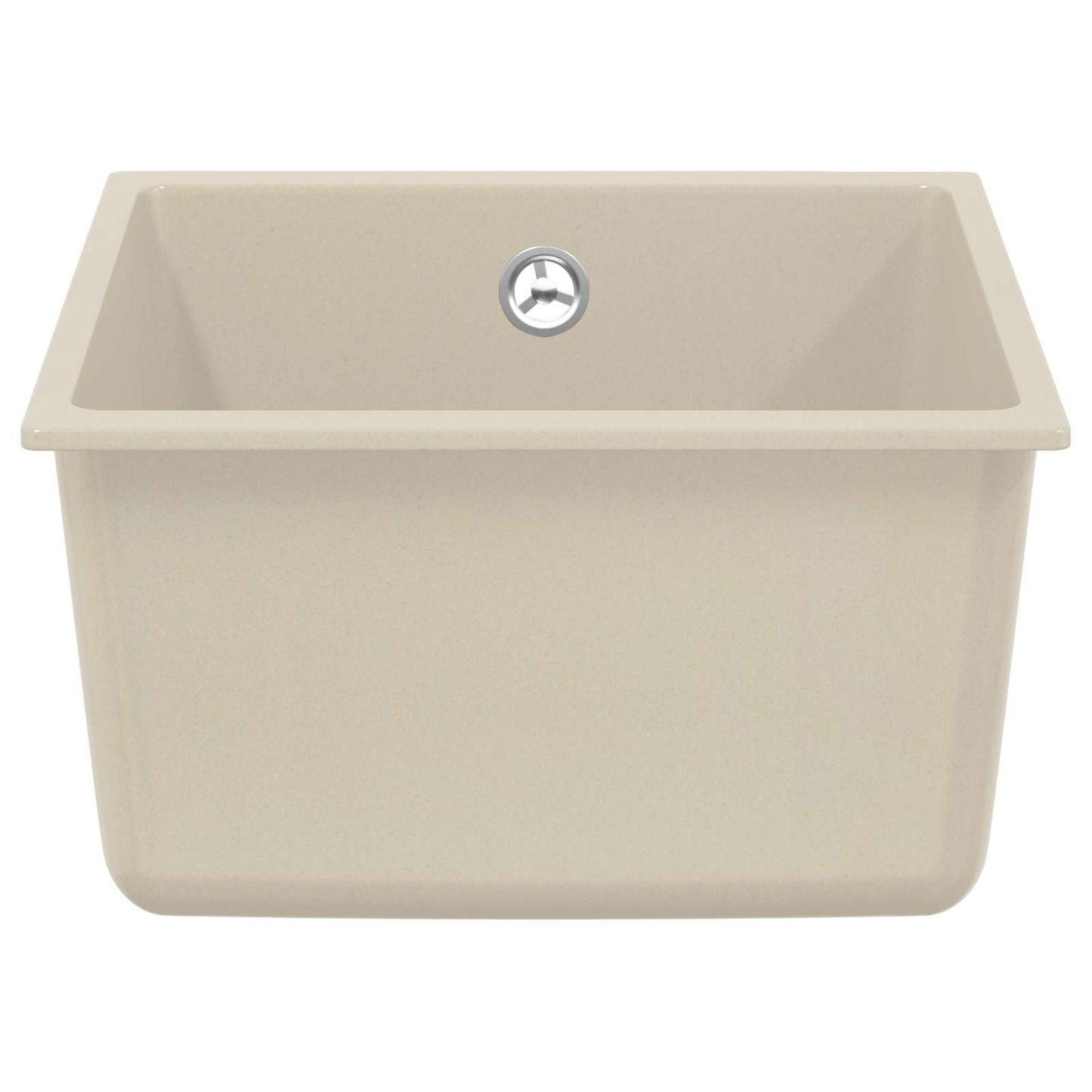 Vask Beige 370 x 460 mm 80% Kvarts og 20% Resin