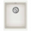 Vask 80% Kvarts og 20% Resin 370 x 460 mm Hvid
