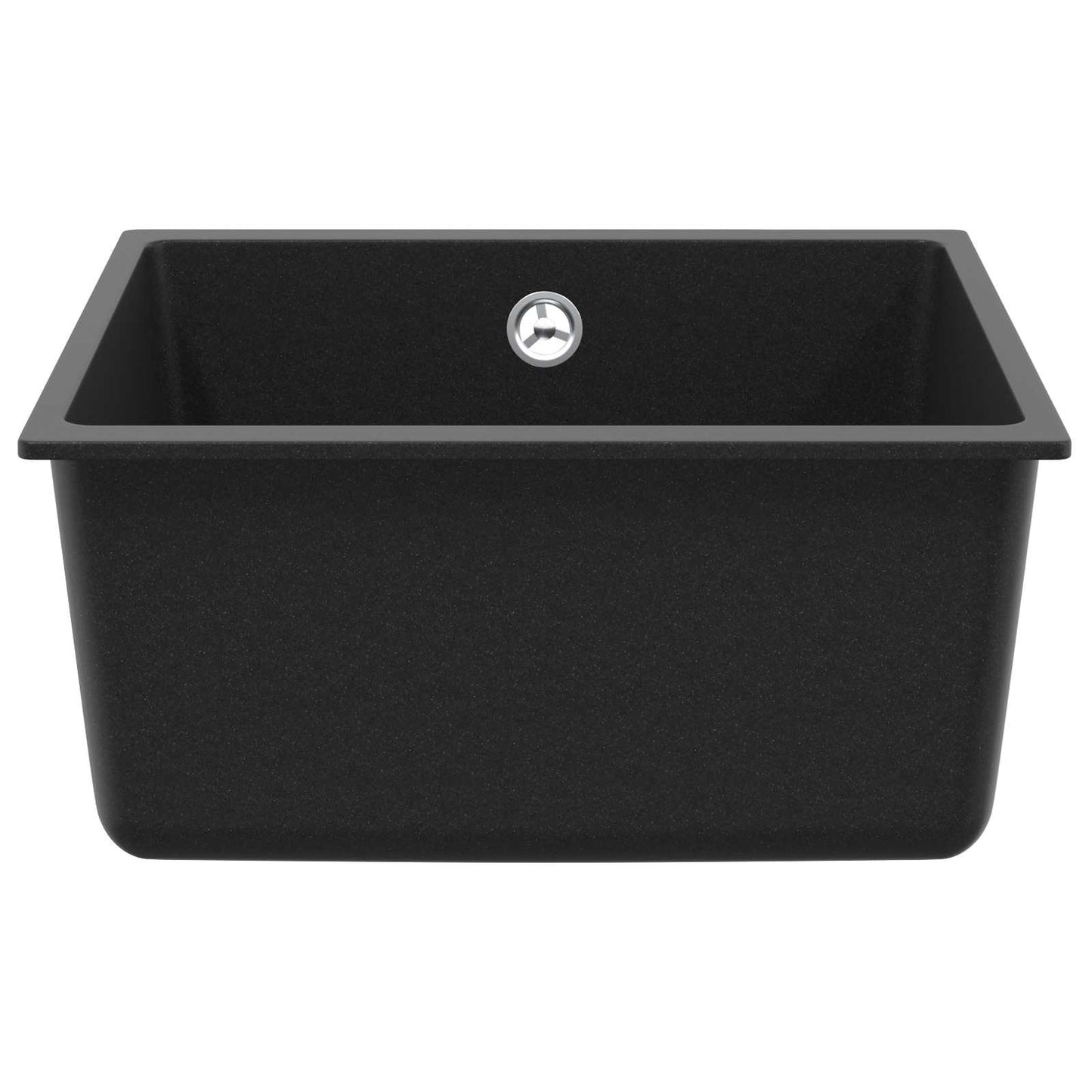 Vask Sort 430 x 460 mm 80% Kvarts og 20% Resin