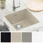 Vask Beige 430 x 460 mm 80% Kvarts og 20% Resin
