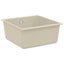 Vask 80% Kvarts og 20% Resin 430 x 460 mm Beige