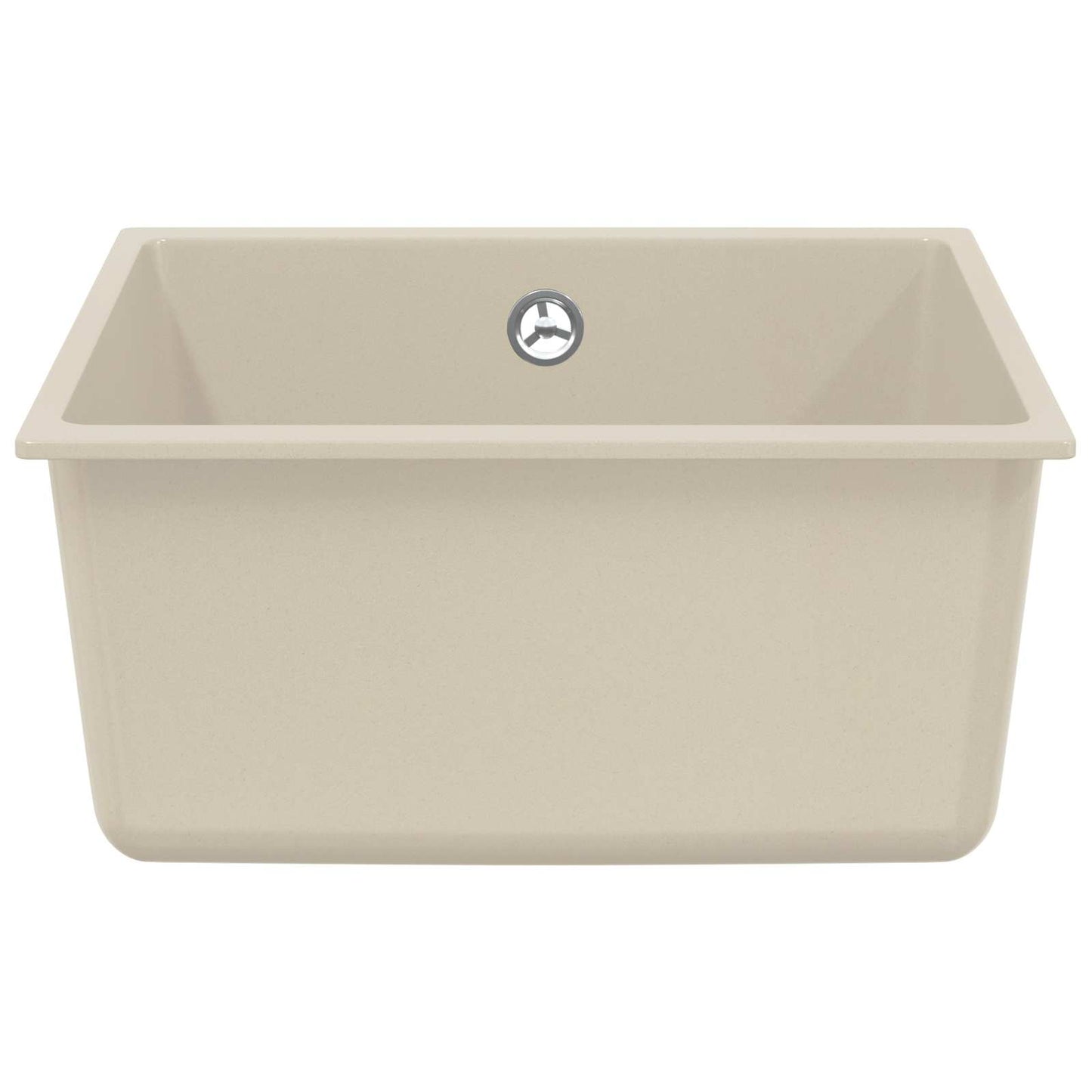 Vask Beige 430 x 460 mm 80% Kvarts og 20% Resin