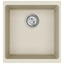 Vask Beige 430 x 460 mm 80% Kvarts og 20% Resin