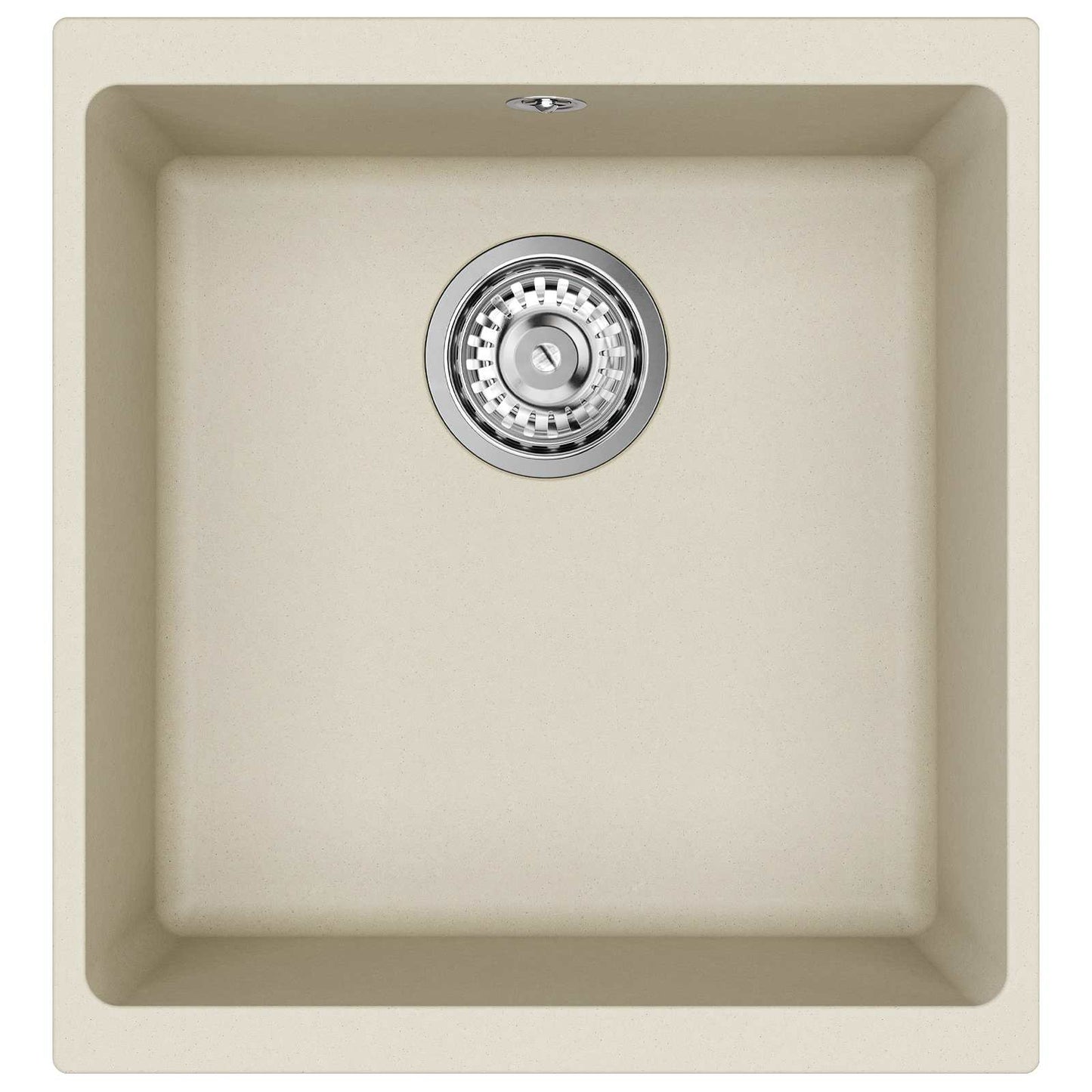 Vask Beige 430 x 460 mm 80% Kvarts og 20% Resin