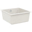 Vask Hvid 430 x 460 mm 80% Kvarts og 20% Resin