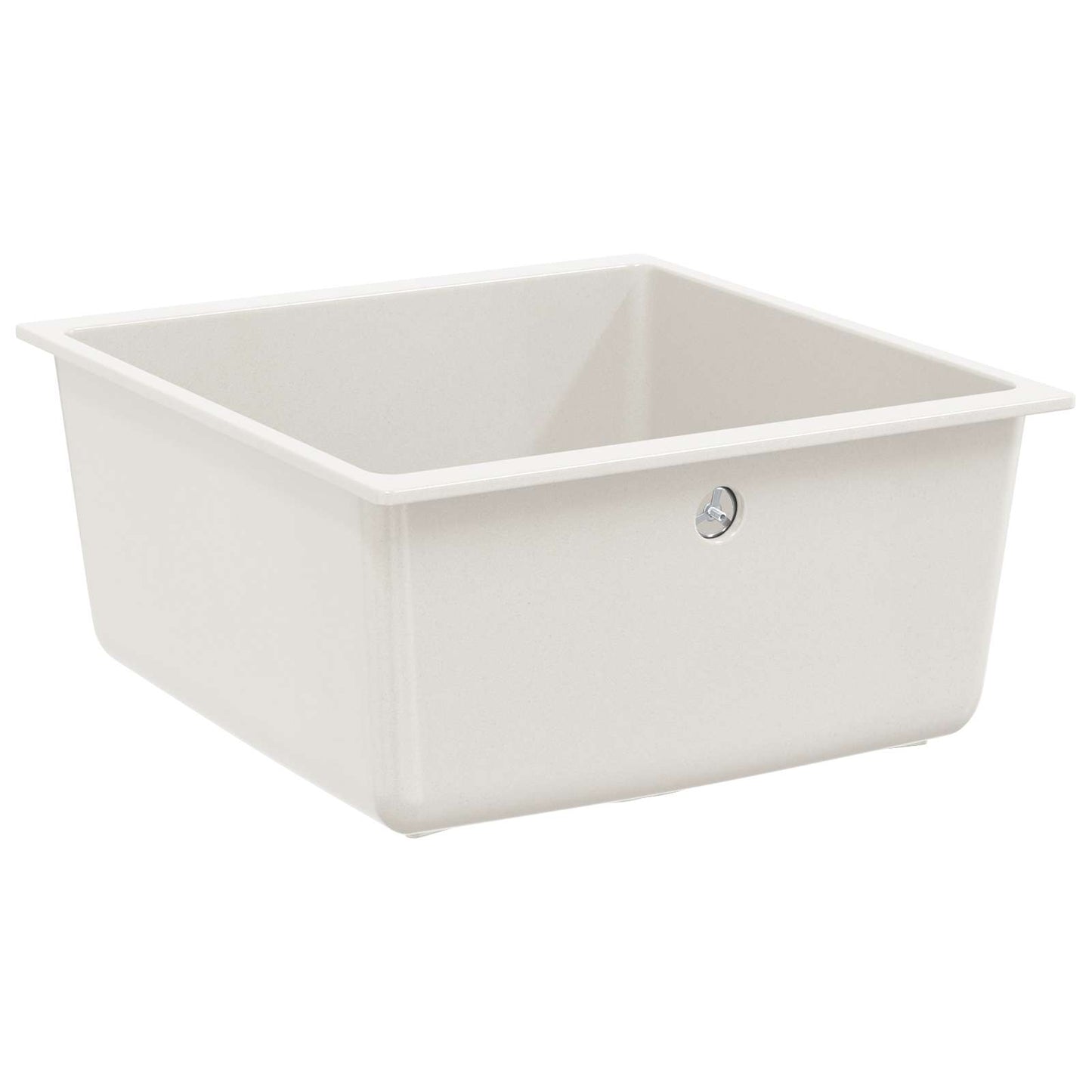 Vask Hvid 430 x 460 mm 80% Kvarts og 20% Resin