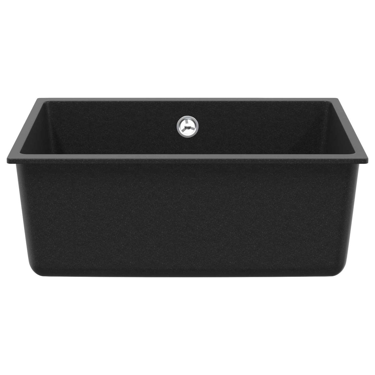 Vask Sort 530 x 460 mm 80% Kvarts og 20% Resin