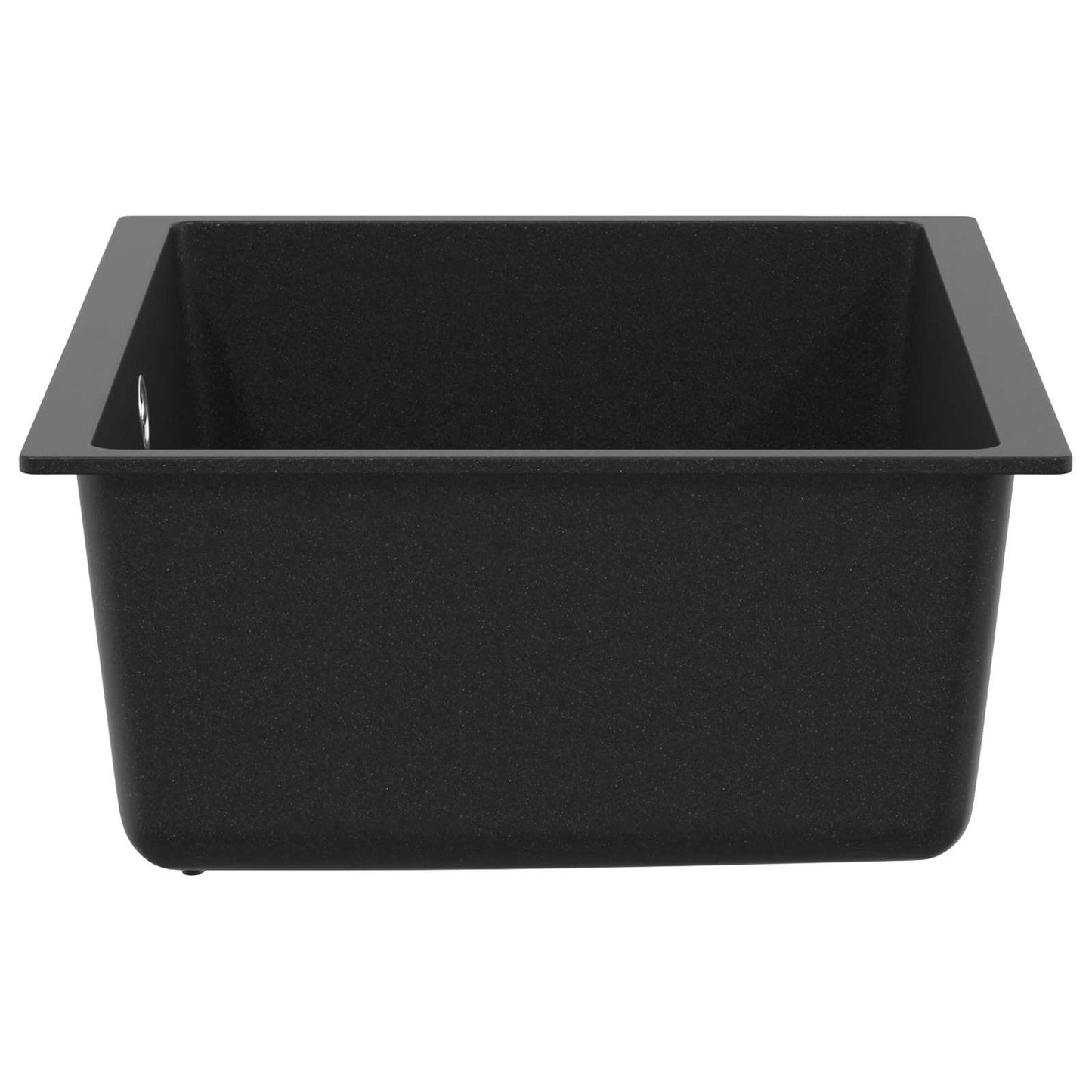 Vask Sort 530 x 460 mm 80% Kvarts og 20% Resin