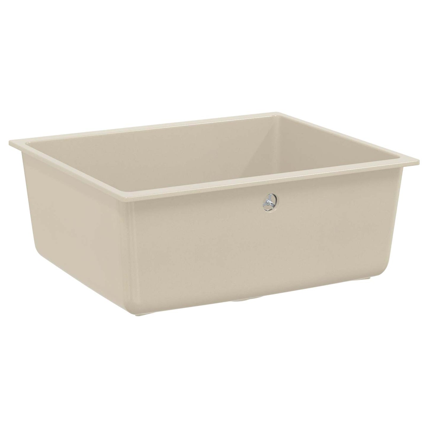 Vask Beige 530 x 460 mm 80% Kvarts og 20% Resin