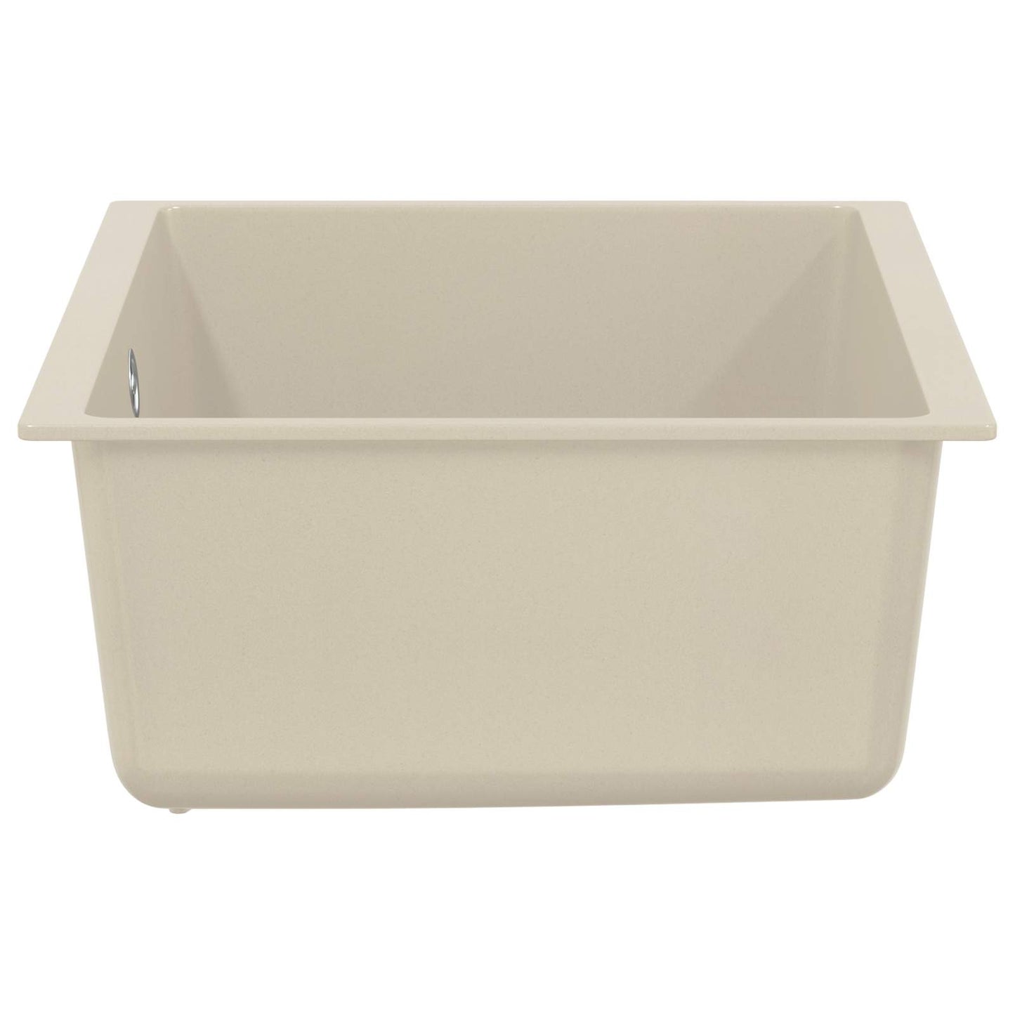 Vask Beige 530 x 460 mm 80% Kvarts og 20% Resin