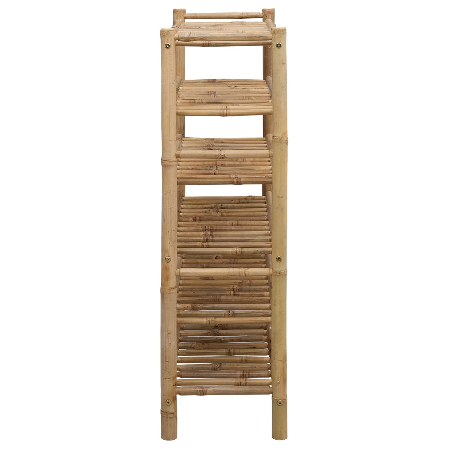 Skostativ med hylde Naturfarvet 68 x 28 x 96 cm Bambus