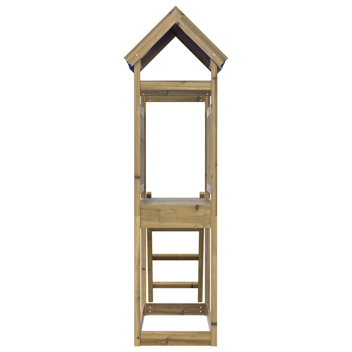 Legetårn Brun 52,5 x 110,5 x 215 cm Massiv imprægneret træ