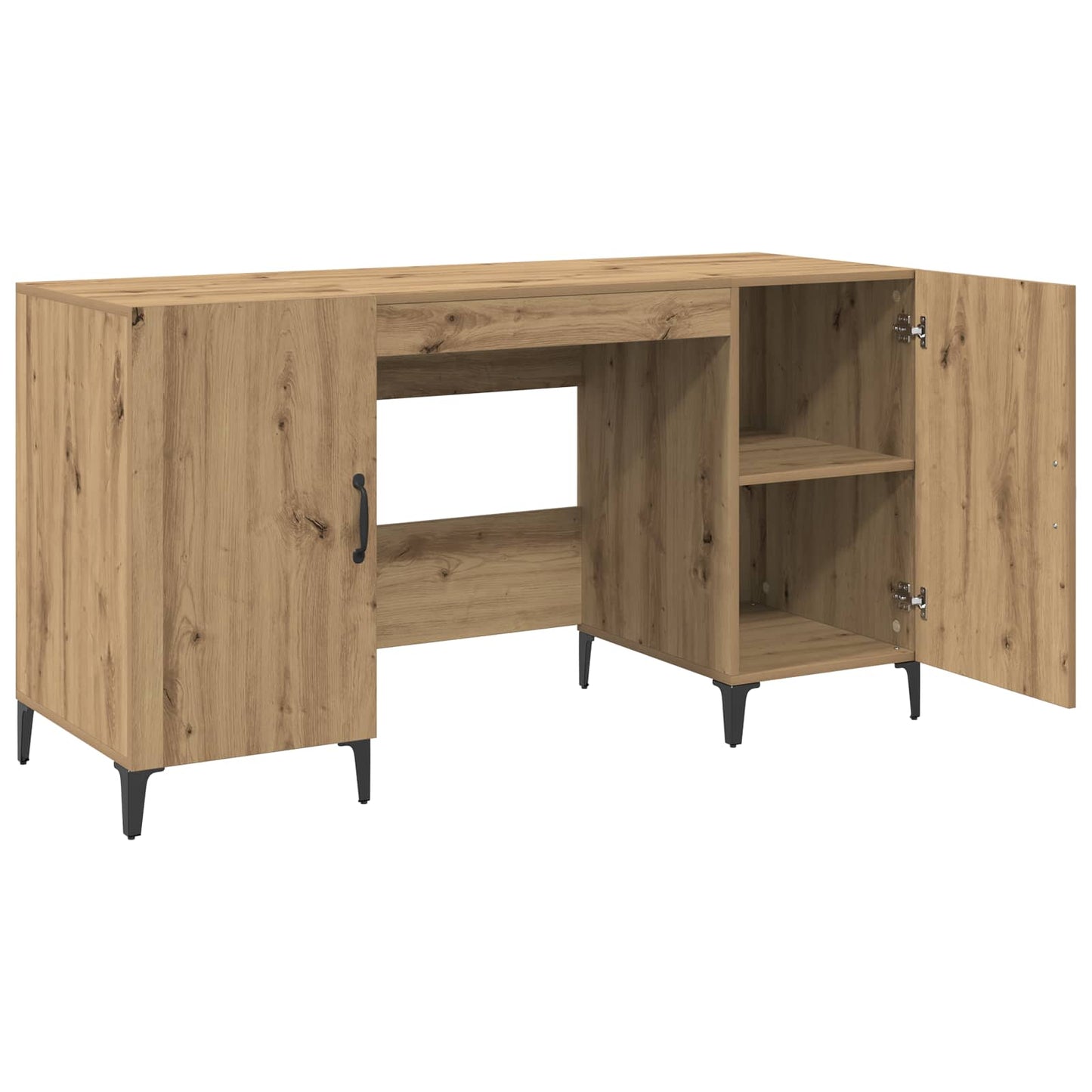 Bord Artisan eg Konstrueret træ 140 x 50 x 75 cm