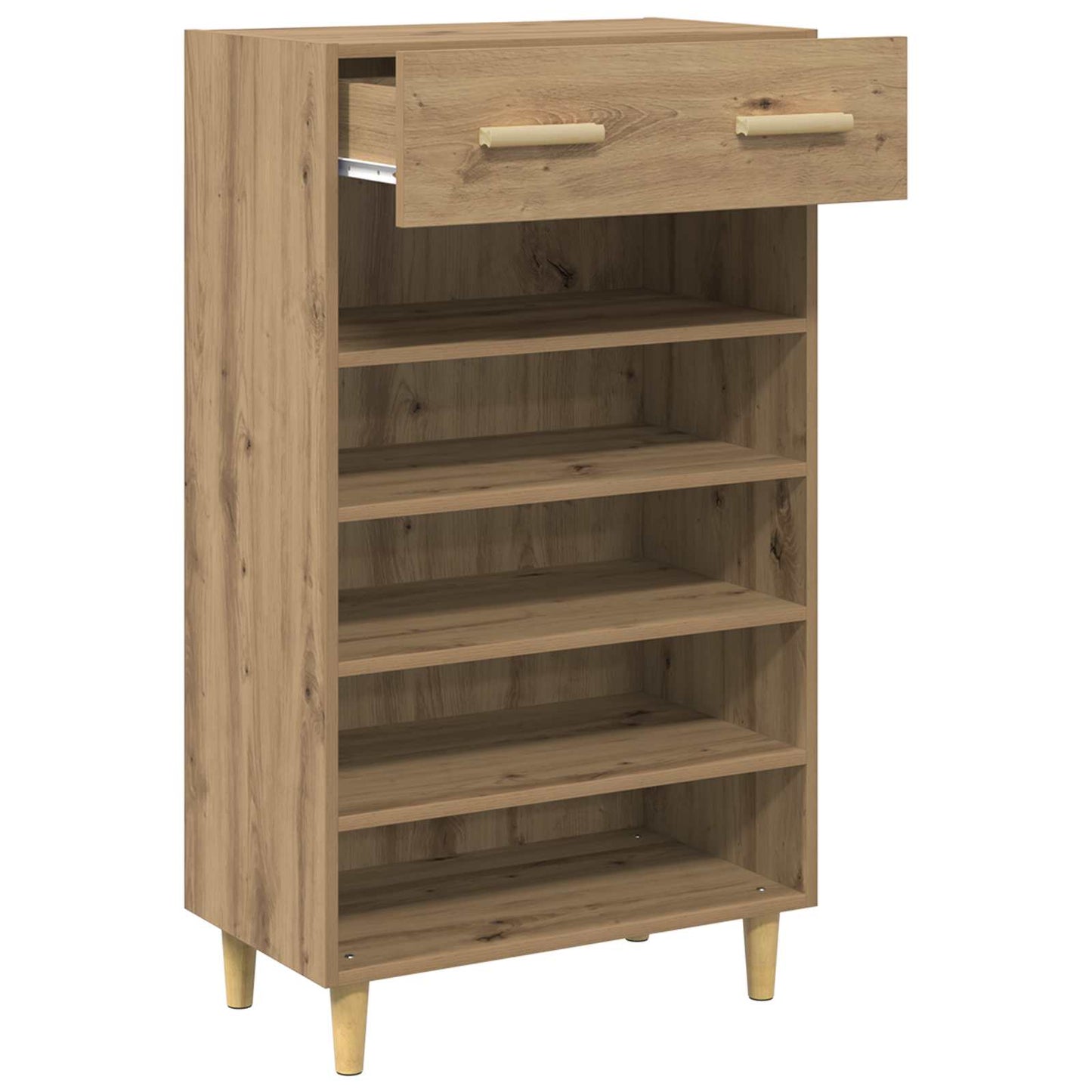 Sko skab 60 x 35 x 105 cm Konstrueret træ Artisan eg