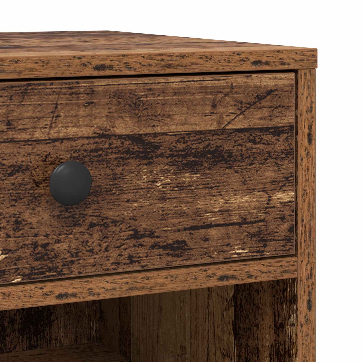 Printerstand Gammelt træ 60 x 40 x 68.5 cm Konstrueret træ