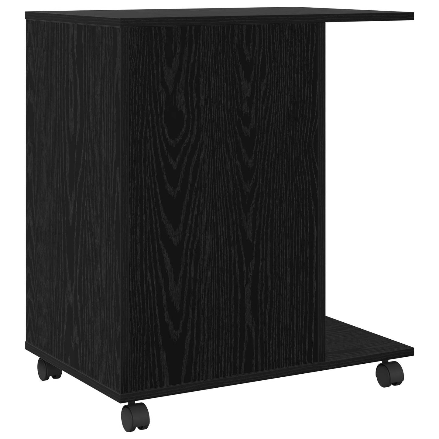 Printerstand Sort eg 60 x 40 x 68.5 cm Konstrueret træ