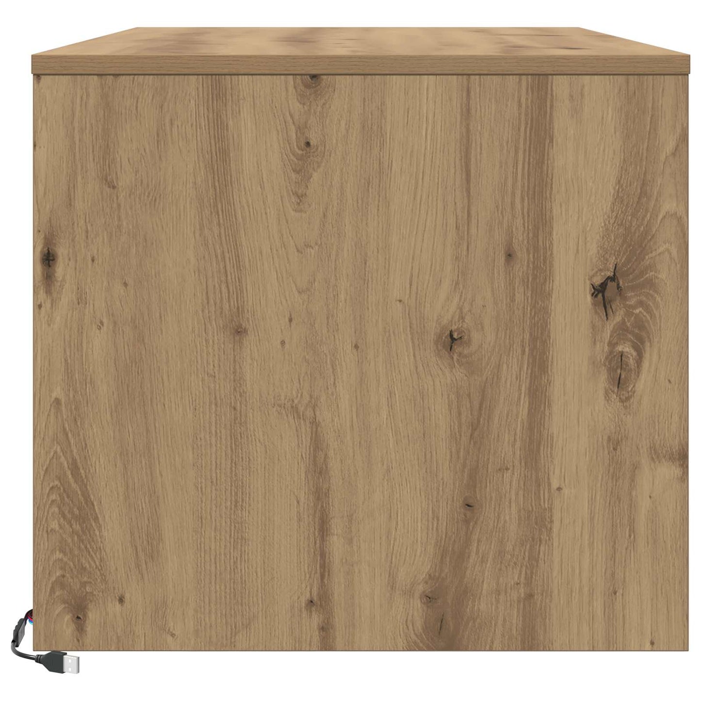 Sofabord Artisan eg 90 x 50 x 45 cm Konstrueret træ