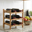 Vinfad Naturfarvet 32,5 x 29,5 x 36 cm Bambus