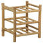 Vinfad Naturfarvet 32,5 x 29,5 x 36 cm Bambus