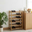 Vinfad Naturfarvet 57 x 29,5 x 72 cm Bambus