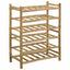 Vinfad Naturfarvet 57 x 29,5 x 72 cm Bambus