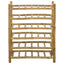 Vinfad Naturfarvet 57 x 29,5 x 72 cm Bambus