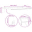 Manuel markise-ramme med LED-lys Antracit 5 x 3 m Aluminium