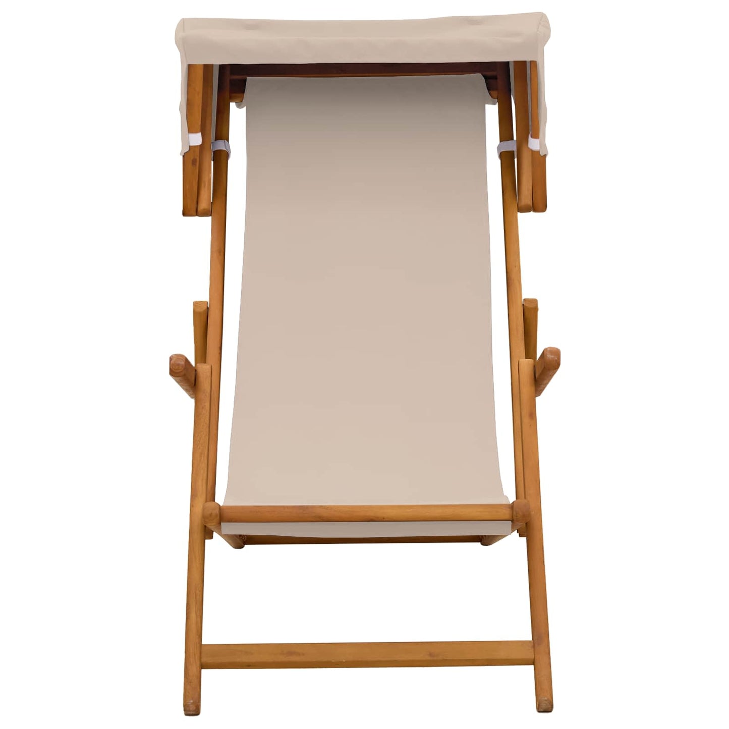 Havestol 3 position Massiv Eucalyptus Træ Beige