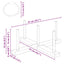 Ring Toss Game Set Flerfarvet 41 x 41 x 16 cm Massivt fyrretræ