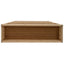 Køkkenvogn med hjul Naturfarvet 60 x 18 x 97 cm Bambus