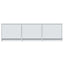 TV-bord med LED Hvid 140 x 34 x 40 cm Konstrueret træ