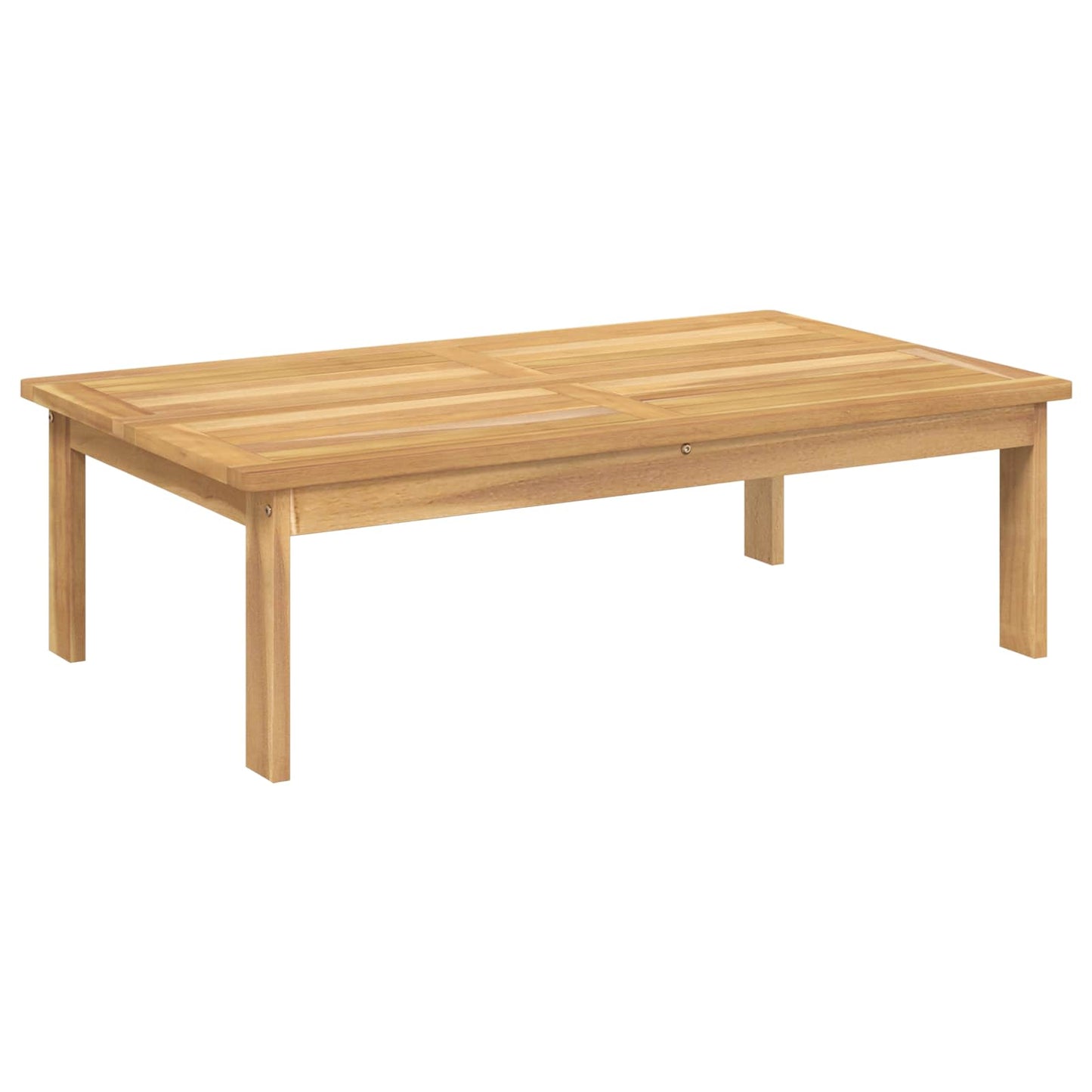 Sofa Sæt 4 stk. Antracit Massivt Akacietræ
